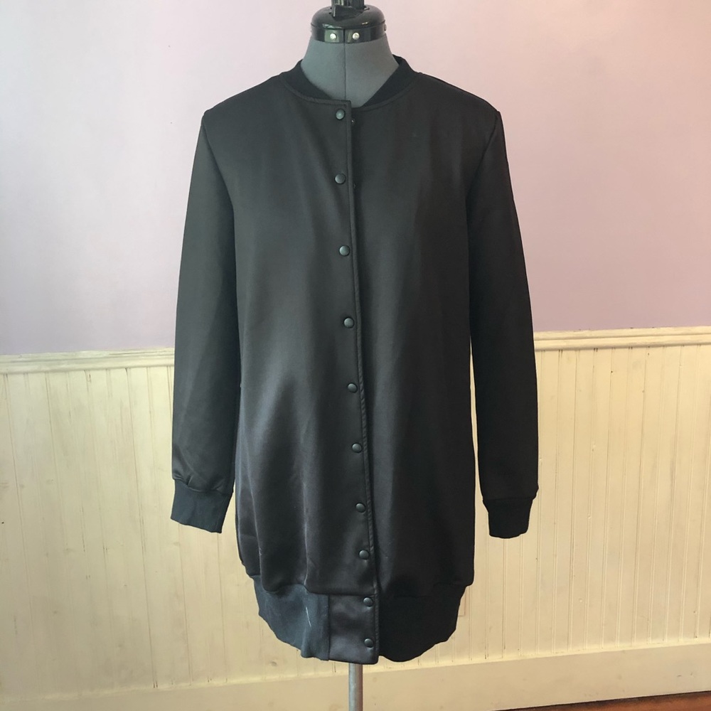 Long cardigan/bomber jacket| size S